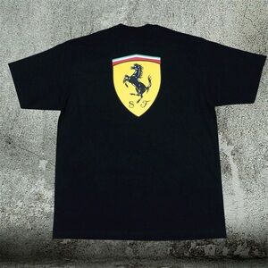 New! Ferrari Crewneck 100% cotton Custom T shirt
